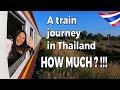 Taking a train journey in Thailand | Living in Udon Thani Thailand