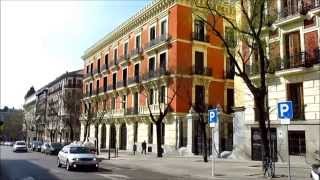 Madrid, Spain: El barrio de los Jeronimos  Los Jeronimos neighnorhood