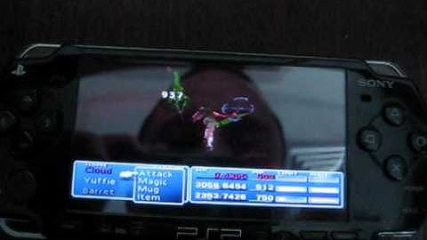 Final Fantasy VII - Yuffie All Limit Breaks