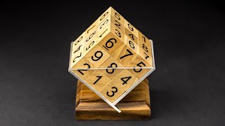 Solving a $0.000025 million 3d Wooden Sudoku Сube - Level 10!! screenshot 5