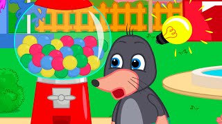 Benny Mole and Friends - Idea for Gumball Machine Cartoon for Kids