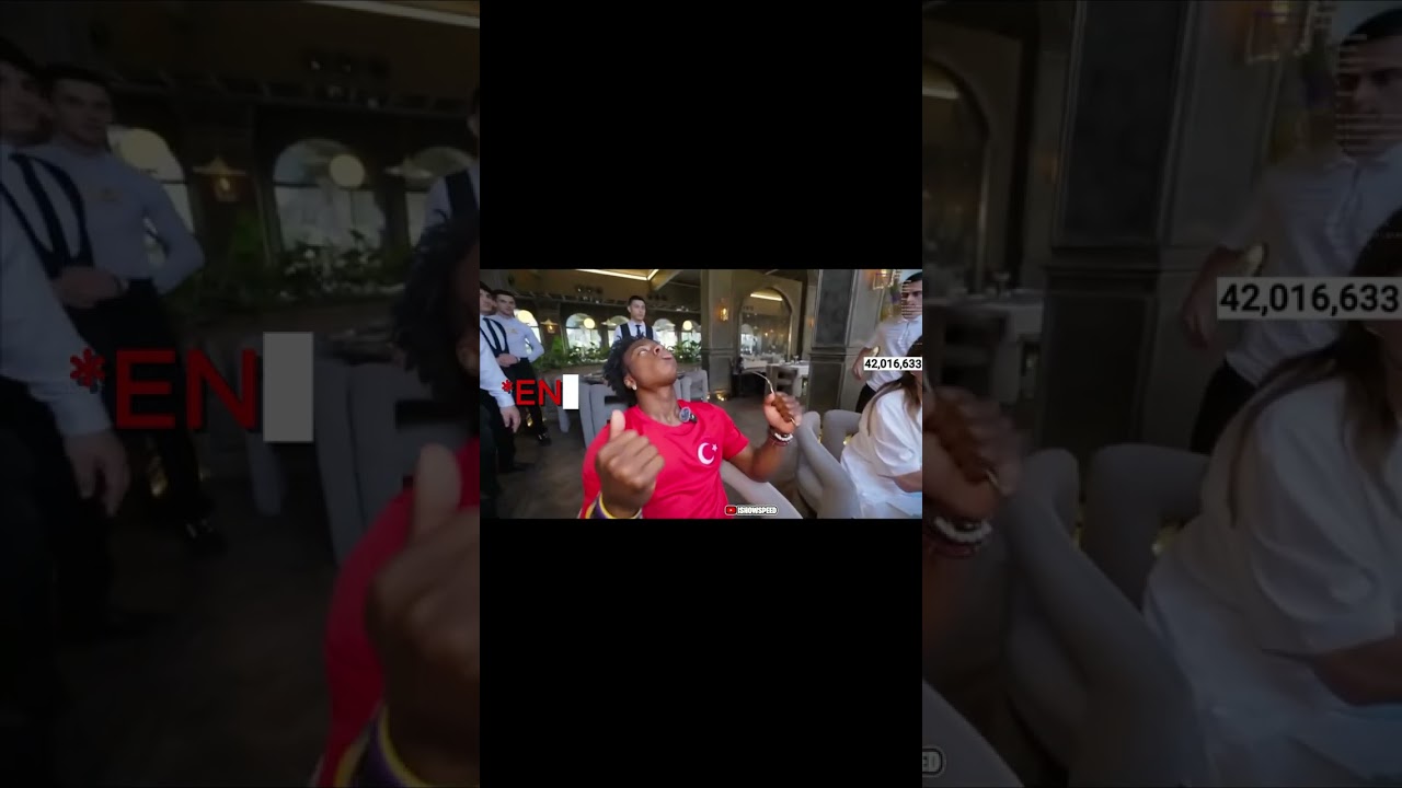 Speed Has Crazy Reflexives 😂🤣 #shorts #speed #ishowspeed #funny #viral #mukbang