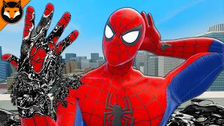 INFECTING Spiderman with the Symbiote - Bonelab VR Mods
