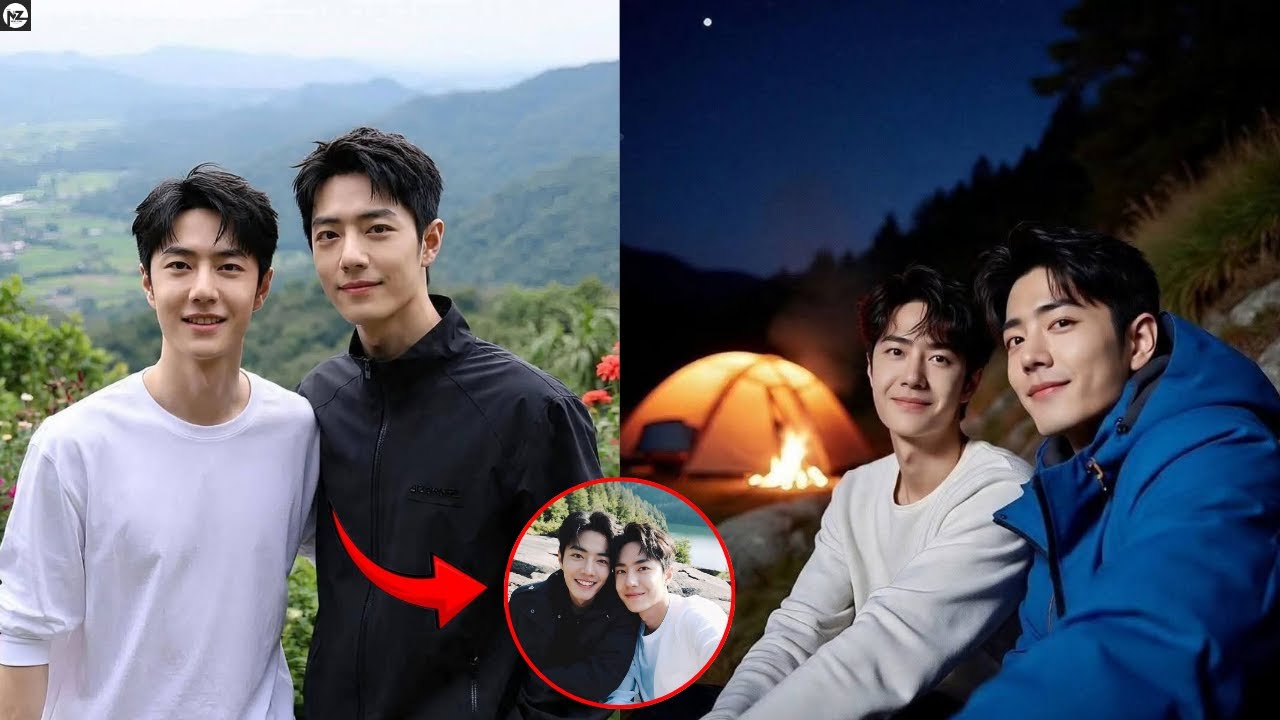 Ван Ибо и Сяо Чжань вместе наслаждаются горным покоем | Моменты загородной жизни!