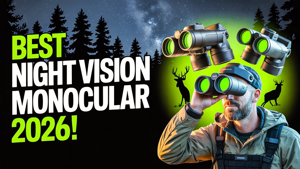 Top 5 Best Night Vision Monocular 2026!🔥🔥