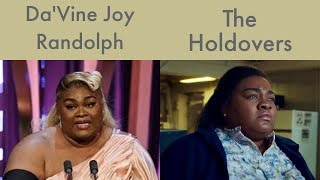 Da'Vine Joy Randolph Wins Supporting Actress For The Movie The Holdovers 🎉 | BAFTA Film Awards 2024