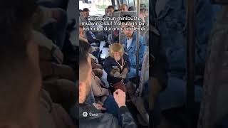 Minibüste Maymun Muavin Paniği Son Dakika  