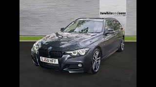 BMW 3 Series 3.0 330d M Sport Shadow Edition Touring Auto Euro 6 Grey Metallic 63048 Miles GJ68 HFF