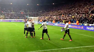 Newcastle United v Chelsea 2/11/13 goal & celebration by No14 Loic Remy. Match finished 2-0