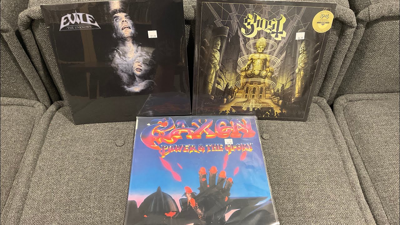 Vinyl Arrivals Ep. 27 - Evile, Saxon, and Ghost