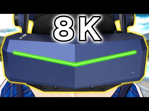 【綺麗すぎて感動】VRゴーグル『Pimax Vision 8KX』をレビュー!