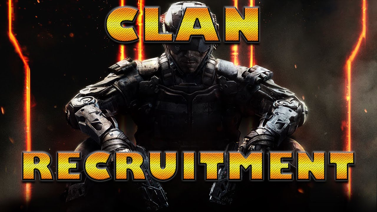 Call Of Duty Black Ops 3 Clan Recruitment (Xbox One)