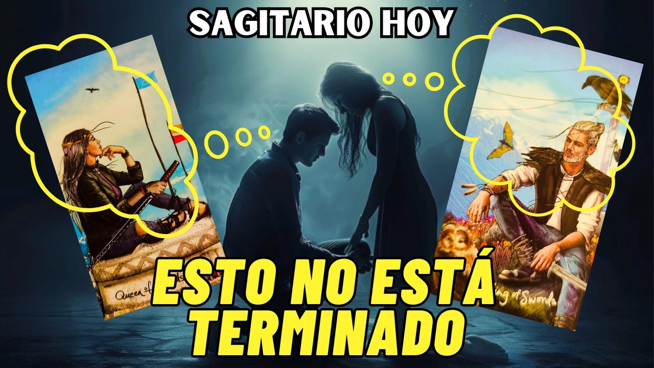 SAGITARIO HOY. TE ESTÁ PENSANDO IGUAL COMO TÚ LO HACES. Horóscopo de ...