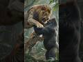 Who wins — power or teamwork? 🦁🔥#Lion #Animals #Jungle #EpicBattle #AIAnimation #ViralVideo #Shorts