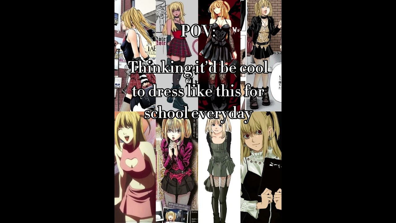 (I love the way misa dresses) 
