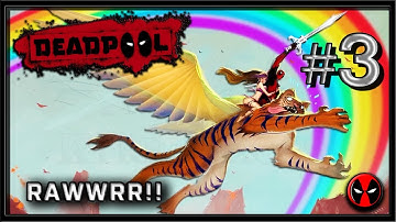 DeadPool PC Gameplay - Part 3 - ButtLoad of Awesomeness (1440p)