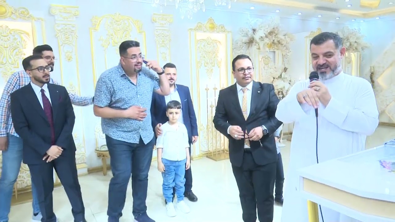 الرادود سيد نعمان الفحام - والرادود شيخ هلال الجعيفري - مولود اسلامي - حفل زواج دكتور محمد الكلابي