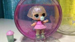 LOL Surprise/ Disco, glitter globe/Милая ЛОЛ сюрприз, блестящий шар.