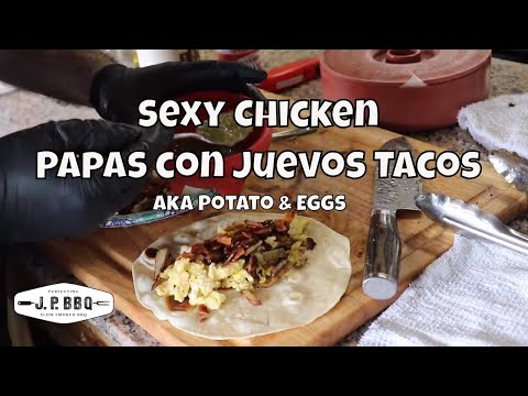 Sexy Chicken Potato Breakfast Tacos