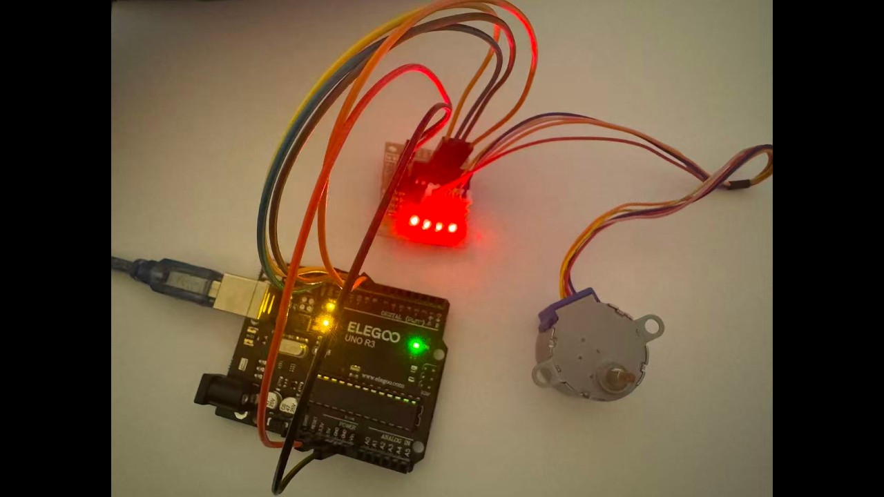Arduino UNO R3 | Stepper Motor Tutorial | Beginner Friendly - YouTube