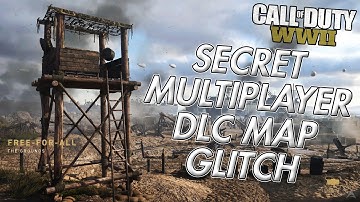 NEW SECRET MULTIPLAYER DLC MAP GLITCH! (WW2 Headquarters The Grounds Glitch)