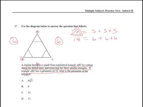 1 16 Multiple Subjects Math - YouTube