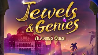 Jewels & Genies: Aladdin Quest - Match 3 Games (Gameplay Android) screenshot 1