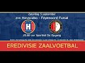 2020-09-05 Zaalvoetbal, Eredivisie, Hovocubo-Feyenoord Futsal, samenvatting Hovocubo TV