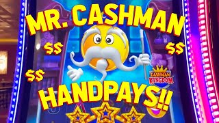 GETTING 2,999.99 HANDPAY!! with VegasLowRoller on Cashman Kingdom Slot Machine!!