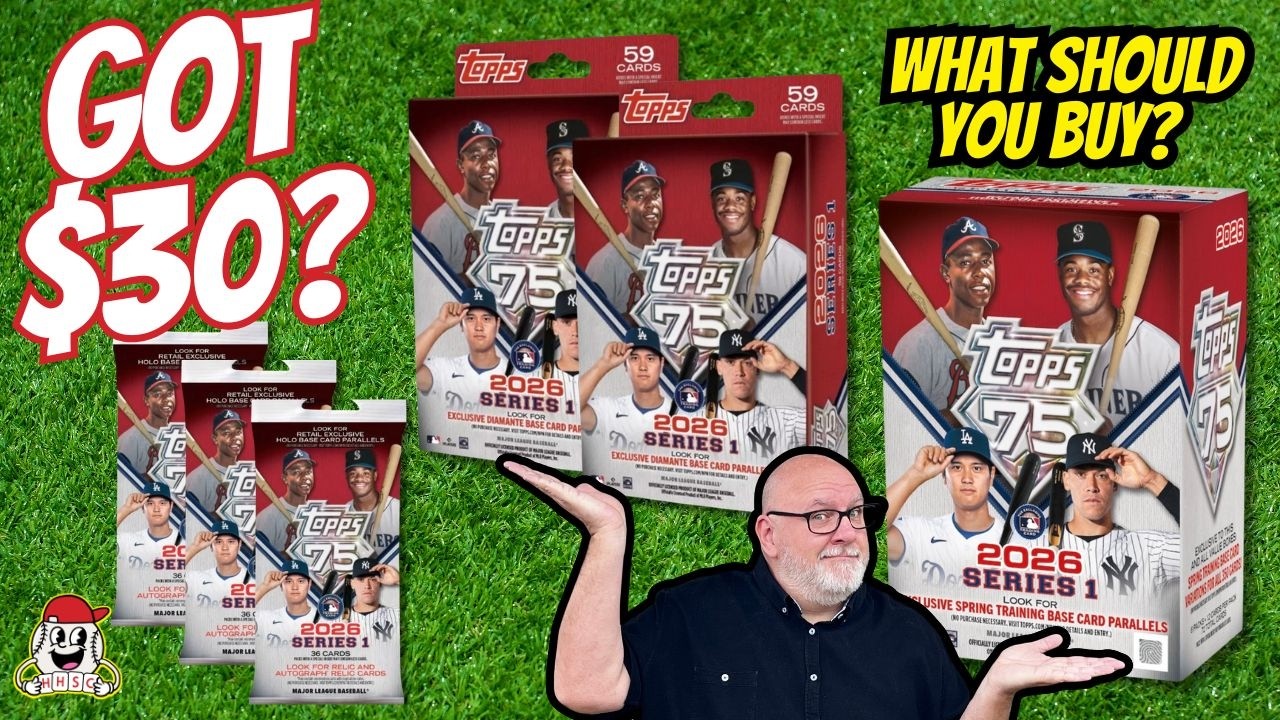 ✨2026 Topps Series 1 Blaster vs Hangers vs Fat Packs!⚾What To Buy For $30!⚾✨