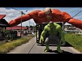 Hulk Transformation vs Attack on Titan in Real Life