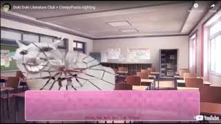 DDLC smiling cat explodes Wealth
