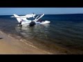 A new Seawind seaplane that landed... Well I guess... Next... To Bribie Island