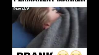 Permanent marker prank