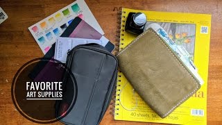 Supplies | Art Journal | Traveler's Notebook