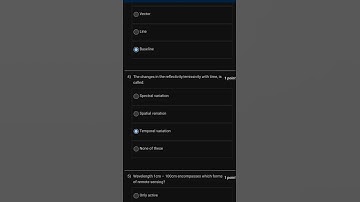 NPTEL Remote sensing essential week 9