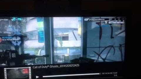 Cod ghosts stuck with Semtex launcher killcam