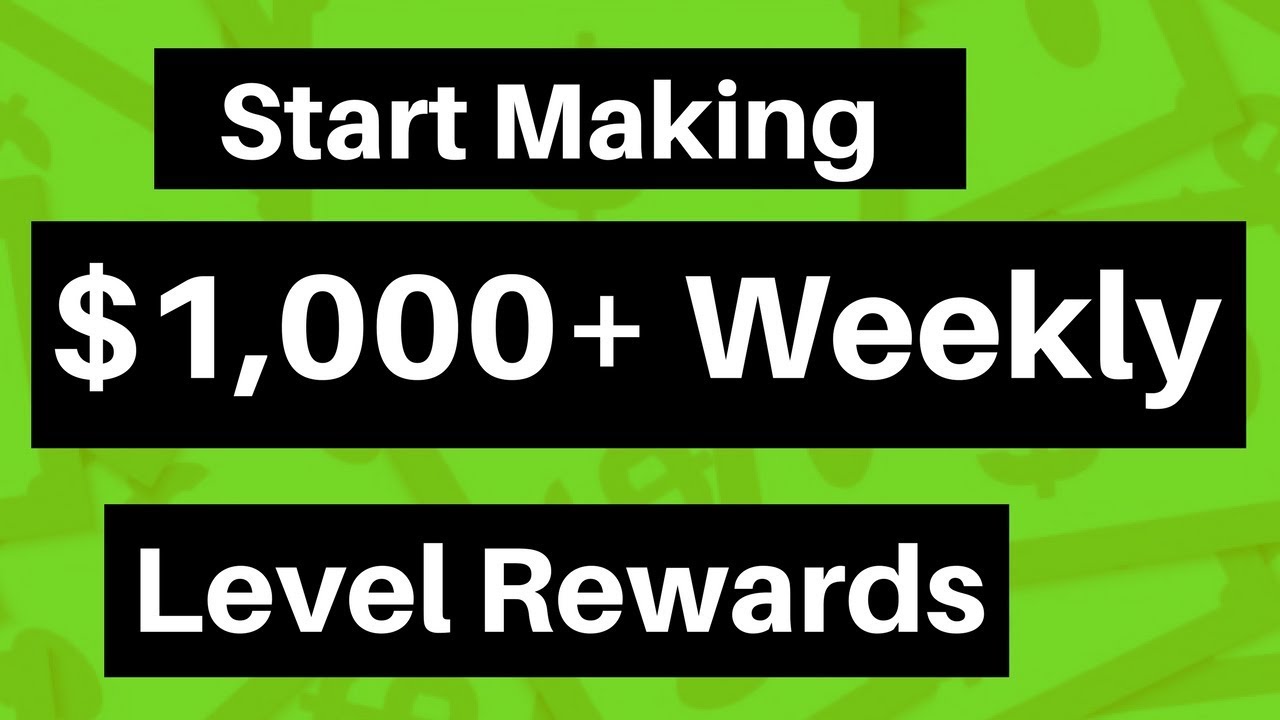 Level Rewards Review How To Make $1,000+ Weekly - YouTube