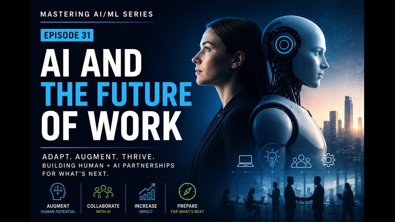 AI and the Future of Work — The Honest Picture (Not Alarmist, Not Dismissive) | Master AI & ML Ep 31