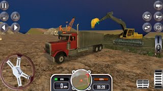 Heavy Excavator Simulator - Truck Driving Road Builder Construction | Best Android GamePlay HD screenshot 3