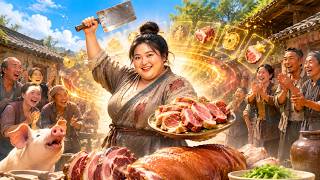 🔥 A Mafia Queen Reborn as a Hated Fat Village Girl... Then She Took Over Everything!