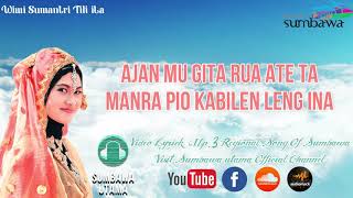 Lagu Sumbawa Tili ILa Wiwi Sumantri Stereo Sound HQ