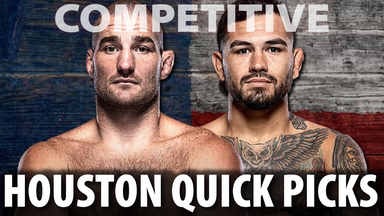 UFC Fight Night Houston Strickland Vs Hernandez Quick Picks & Predictions!!!