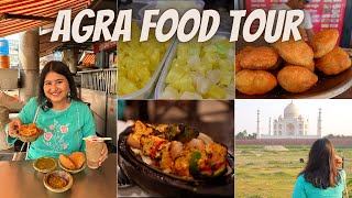 AGRA Food Tour | Bedai, Petha, Mughlai food, Parantha & more