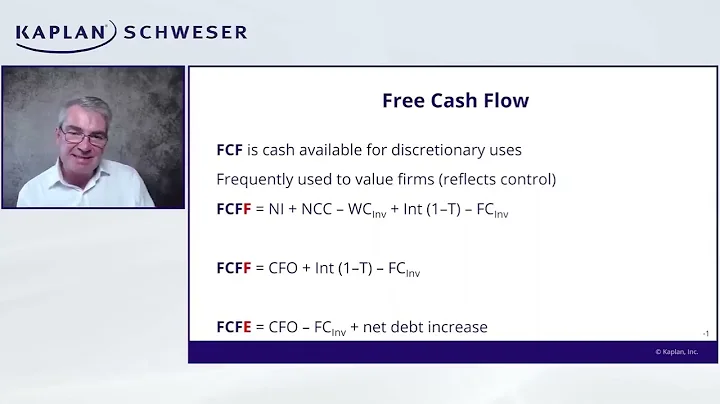 2025 CFA Level 1 Schw Master-Class Lecture Video - Analyzing Statements of Cash Flows I & II Part 2
