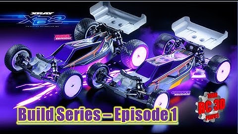 Team XRay XB2-26 Build Video Part 1 (diff and shocks)