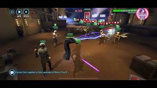 GAC: Palp/MJ (No Darth Vader) vs R7 Geos (66 banners)