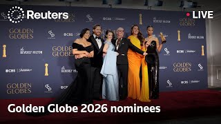 LIVE: 2026 Golden Globe nominees announced