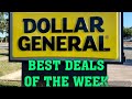 Dollar General BEST DEALS OF THE WEEK