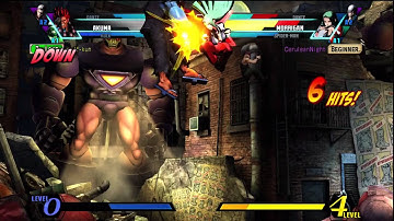 Ultimate Marvel vs Capcom 3 (PS3) -- Non-Ranked Matches 176 - Counterattack